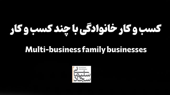 حاکمیت در کسب و کارهای خانوادگی با چند کسب و کار